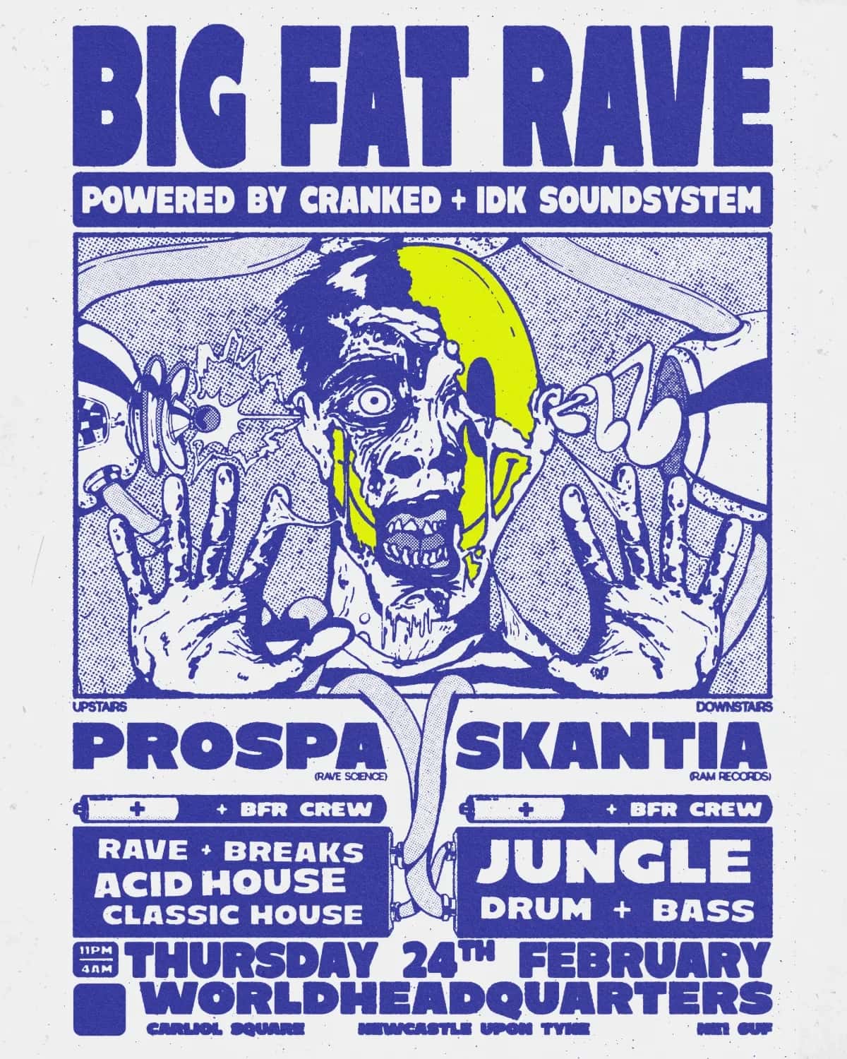 Poster for Prospa & Skantia at World Headquarters