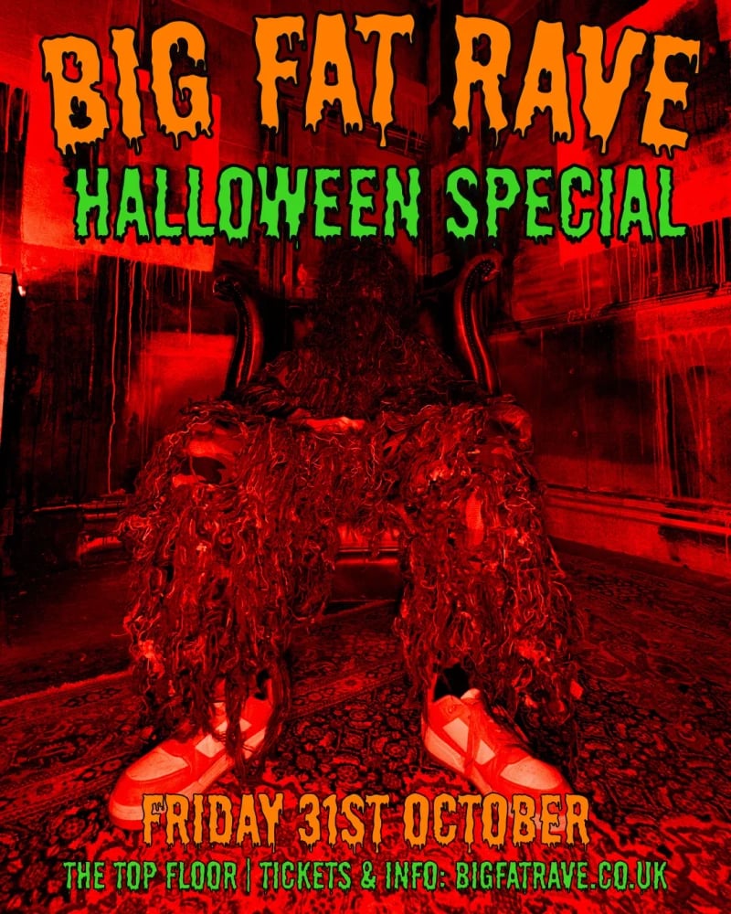 Poster for Halloween: Abandoned Loft Party at Top Floor, Bigg Market