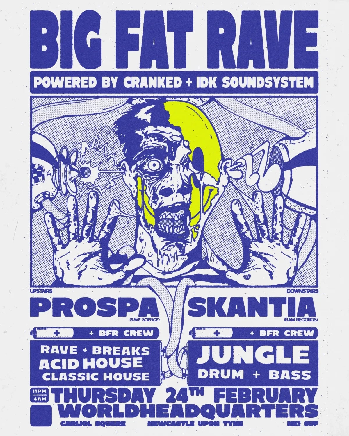 Poster for Prospa & Skantia at World Headquarters