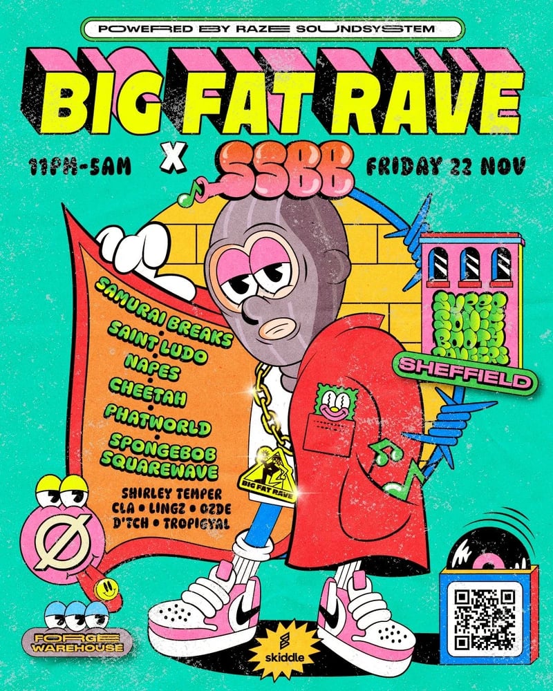 Poster for Super Sonic Booty Bangers at Forge Warehouse