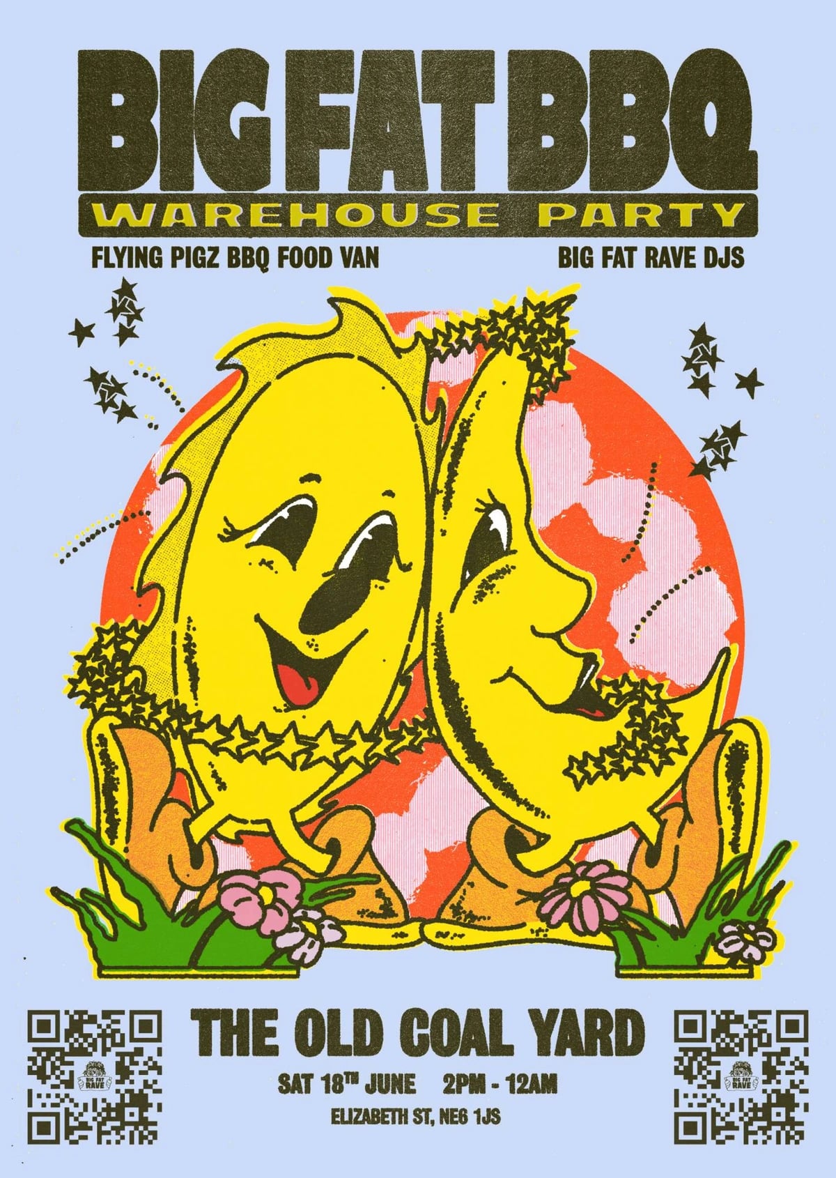Poster for Big Fat BBQ: Warehouse Party at Old Coal Yard